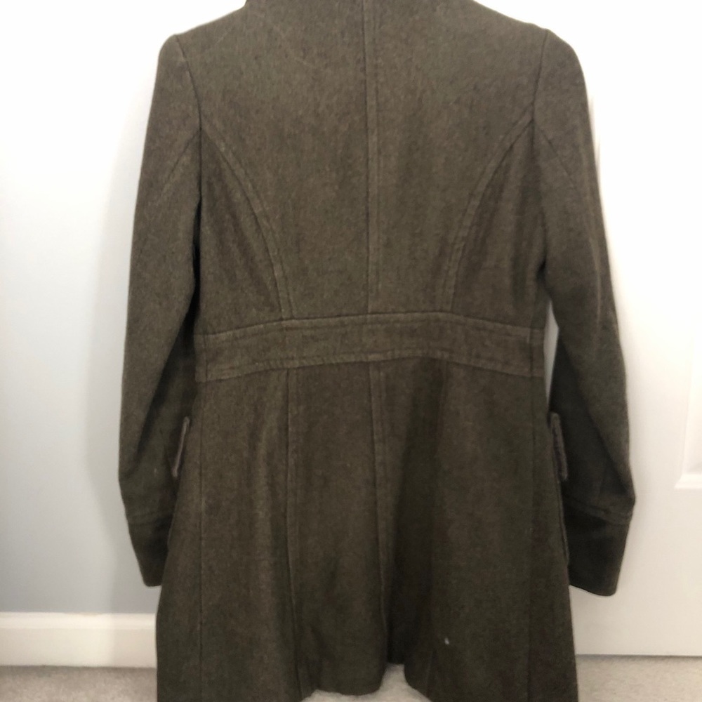 Olive Green Pea Coat